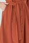 Imagem de Vestido Chemise Midi PKS Terracota