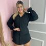 Imagem de Vestido Chemise Plus Size Camisa Manga Longa de Botões 0250