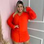 Imagem de Vestido Chemise Plus Size Camisa Manga Longa de Botões 0250