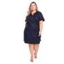 Imagem de Vestido Chemisier Linho Plus Size Ref 44