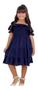 Imagem de Vestido Ciganinha Infantil Menina Moda Blogueirinha Luxo