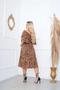 Imagem de Vestido Ciganinha Midi Moda Evangélica Lastex Com Elástico - ONÇA