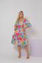 Imagem de Vestido Ciganinha Midi Moda Evangélica Lastex Com Elástico - s23
