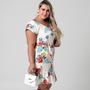 Imagem de Vestido Ciganinha Plus Size Estampas Verão Tamanho Grande Dora 