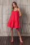 Imagem de Vestido com babado e entremeios