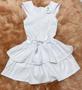 Imagem de Vestido com Renda e Laço com Strass Tam.P (1 ano)
