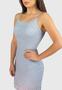 Imagem de Vestido Curto Detalhes em Tiras Nas Costas Tricot Livora Cor:Azul ClaroTamanho:ÚnicoGênero:Feminino