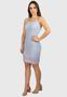 Imagem de Vestido Curto Detalhes em Tiras Nas Costas Tricot Livora Cor:Azul ClaroTamanho:ÚnicoGênero:Feminino