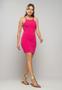 Imagem de Vestido  Curto Regata Alcinha Canelado Pink Salvatore Fashion