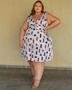 Imagem de Vestido curto regata plus size tam g5