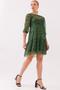 Imagem de Vestido Curto Sara Tule Verde Cess