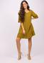 Imagem de Vestido Curto Viscose Babados Verde Olive