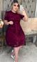 Imagem de Vestido Damaris em Renda Modelo Evasê Moda Evangelica