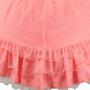 Imagem de Vestido daminha salmao goiaba rose festa infantil luxo d5000