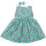 Imagem de Vestido de Bebê Petit Floral Verde