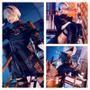 Imagem de Vestido de Cosplay Nier Automata 2B Feminino - Traje Sexy para Festa de Halloween