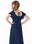 Imagem de Vestido de Dama de Honra Jirocum Little Infant Split JR001 - Azul Marinho