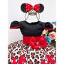 Imagem de Vestido De Festa Infantil Minnie Safari Oncinha