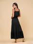 Imagem de Vestido de festa midi preto ref. 2548