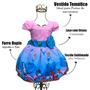 Imagem de Vestido De Luxo Infantil Temático Cinderela