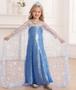 Imagem de Vestido de princesa Luzlen Snow para meninas, azul, de 4 a 5 anos