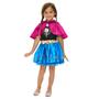 Imagem de Vestido Disney Frozen Princess Anna Toddler Girl 4T com pele