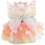 Imagem de Vestido Dog Princess AZA para Cães Pequenos - Modelo Butterfly XS