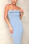 Imagem de Vestido Dot Clothing Longuete TQC Azul Claro