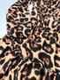 Imagem de Vestido Duna dois Babados em estampa Animal Print - Tamanho G