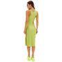 Imagem de Vestido Easy Lança Perfume Super Midi Pr25 Verde Feminino