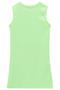 Imagem de Vestido em Malha Canelada Verde Neon Bolso Frontal - Vic-Vicky