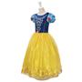 Imagem de Vestido Fantasia Halloween Carnaval Princesa Branca de Neve