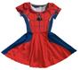 Imagem de Vestido Fantasia Homem Aranha Infantil