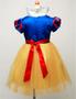 Imagem de Vestido Fantasia Infantil Branca De Neve C/ Tiara