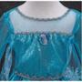 Imagem de Vestido Fantasia Infantil Frozen Rainha Elsa