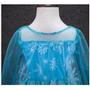 Imagem de Vestido Fantasia Infantil Frozen Rainha Elsa