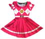 Imagem de Vestido Fantasia Infantil Power Ranger Rosa