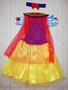 Imagem de Vestido Fantasia Infantil Princesa da Maça com Glitter + Faixa de Cabelo
