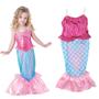 Imagem de Vestido Fantasia Infantil Sereia