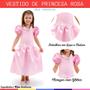 Imagem de Vestido/Fantasia Infatil de Princesas em Diversas Cores