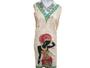 Imagem de Vestido Feminino Indiano Boho  com Estampa  Africana.