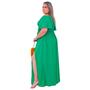 Imagem de Vestido Feminino Longo Plus Size Moda Novo Estampado GG,G1,G2