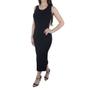 Imagem de Vestido Feminino LZT Midi Canelado Preto - 4099