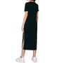 Imagem de Vestido Feminino Midi Manga Curta Gola Redonda em 100% Algodão Elegante para dia dia Tribo Livre