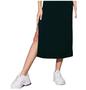 Imagem de Vestido Feminino Midi Manga Curta Gola Redonda em 100% Algodão Elegante para dia dia Tribo Livre