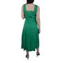 Imagem de Vestido Feminino Parado no Ar Linho Midi Verde - 720800