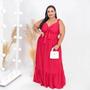 Imagem de Vestido Feminino Pipoca Plus Size Mult Formas de Usar Alça - Eduarda Moda Fashion