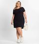 Imagem de Vestido Feminino Plus Size Secret Glam Preto