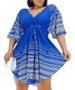 Imagem de Vestido Feminino Plus Size Tendência Viscose Longo R68