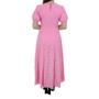 Imagem de Vestido Feminino Seiki Fresh Bordado Longo Rosa - 280972